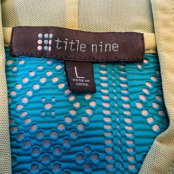 Title Nine Cutout Hooded Swim Beach Cover-Up - Picture 7 of 8